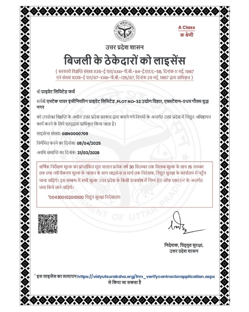 A Class Contractor Licence